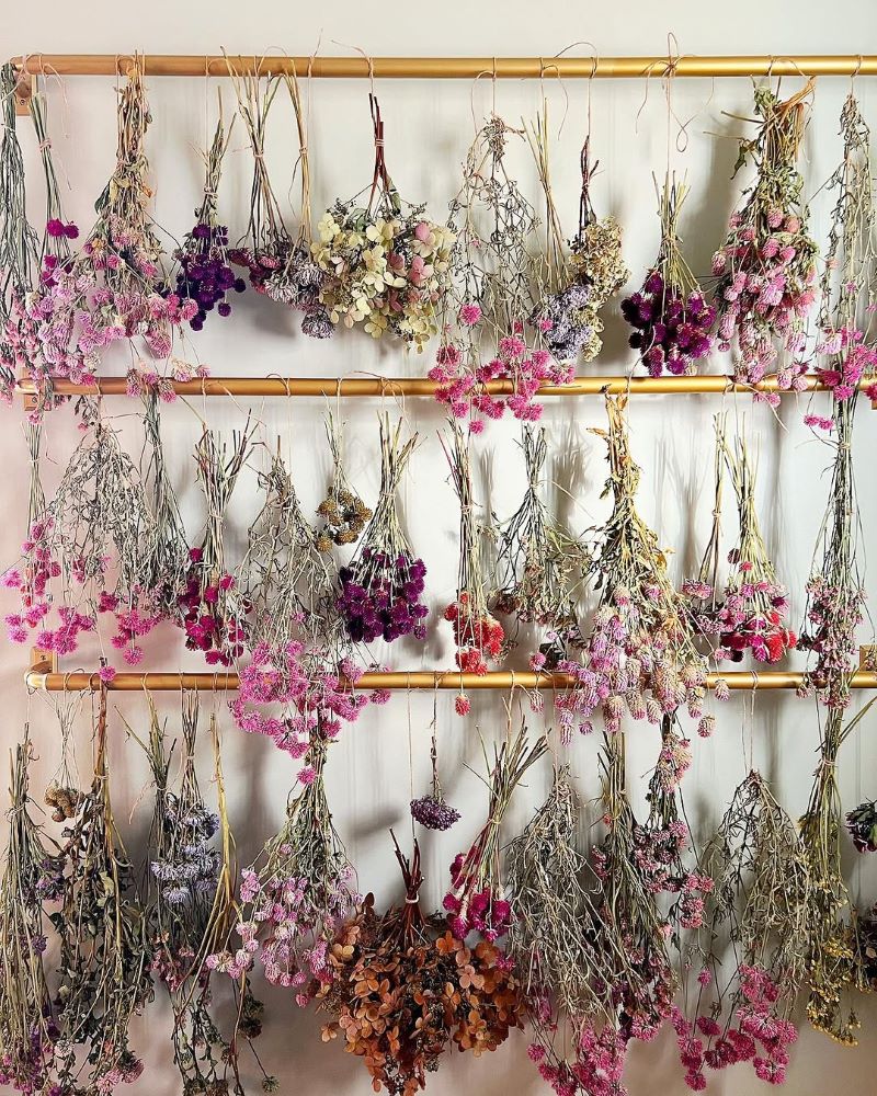 Hanging Dried Flower Wall Decor