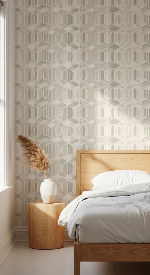 Peel-and-Stick Wallpaper Accent Wall