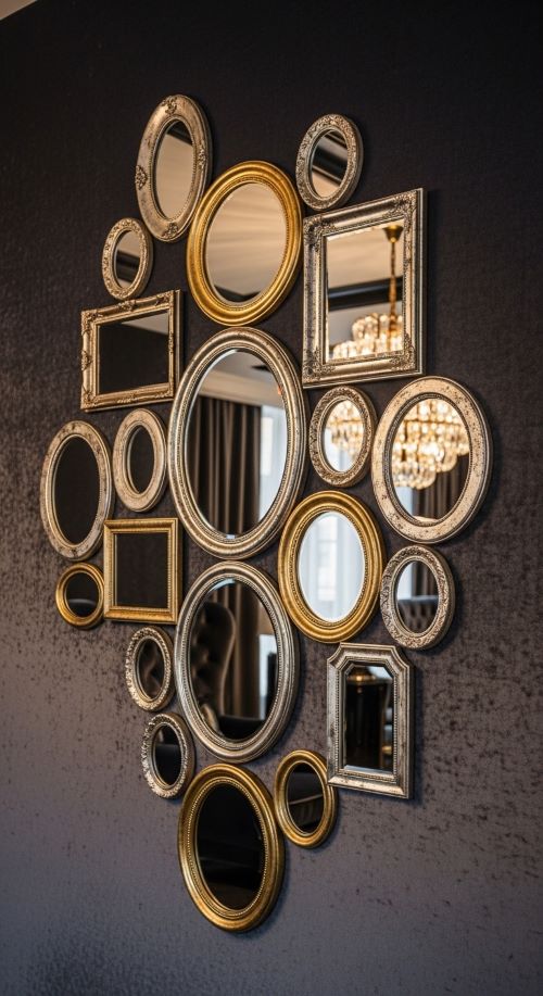 Small Mirror Cluster Wall