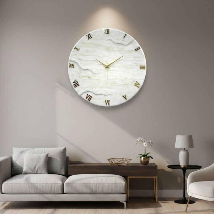 Statement Wall Clock Decor