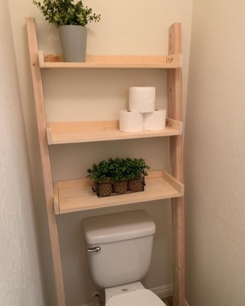 Style a Leaning Ladder Shelf