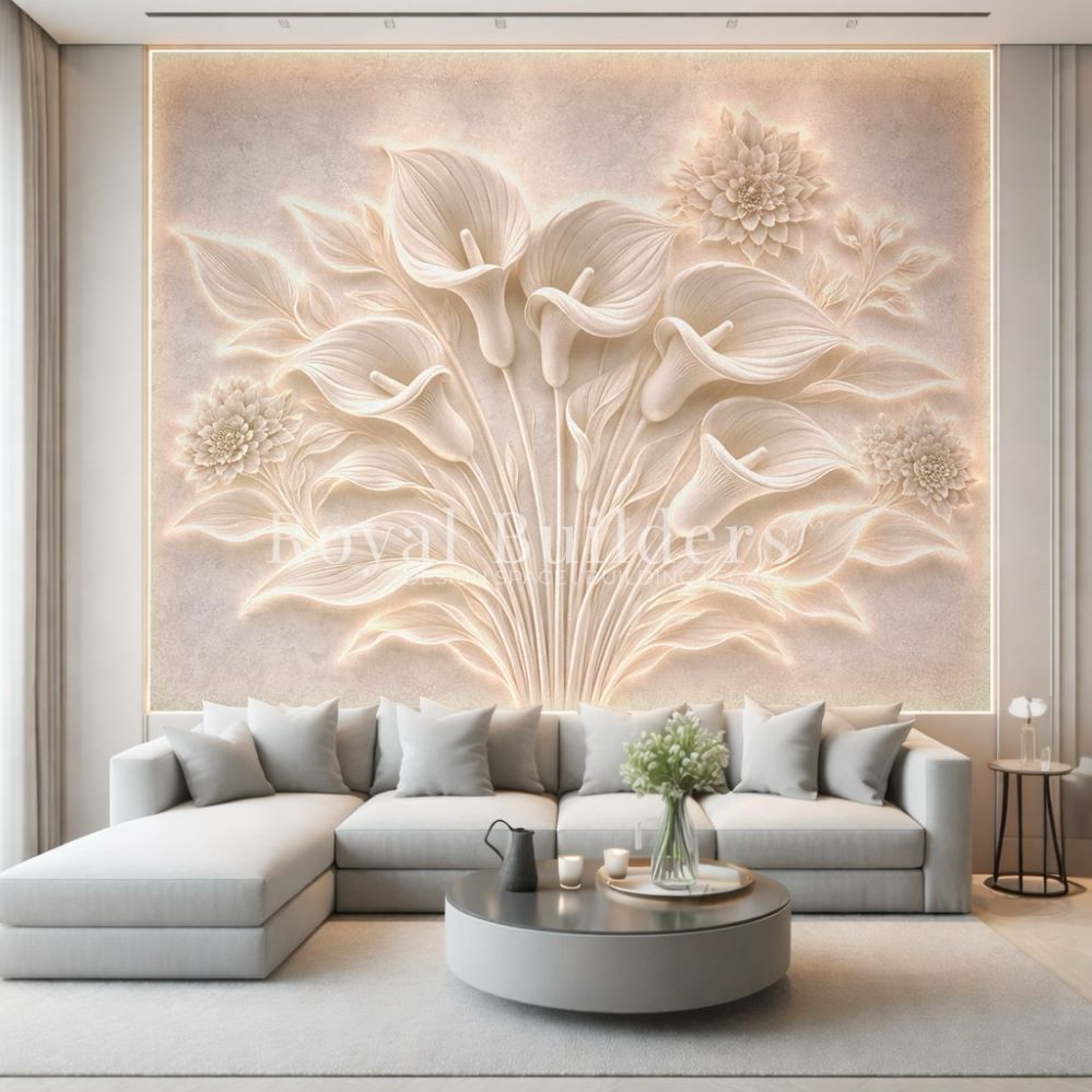 Use Textured Wall Art for Depth