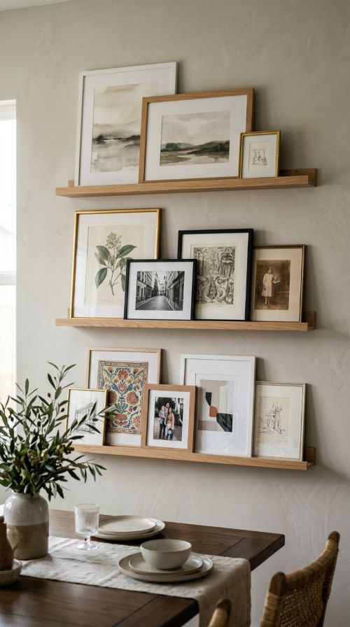 Create a Photo Ledge Display