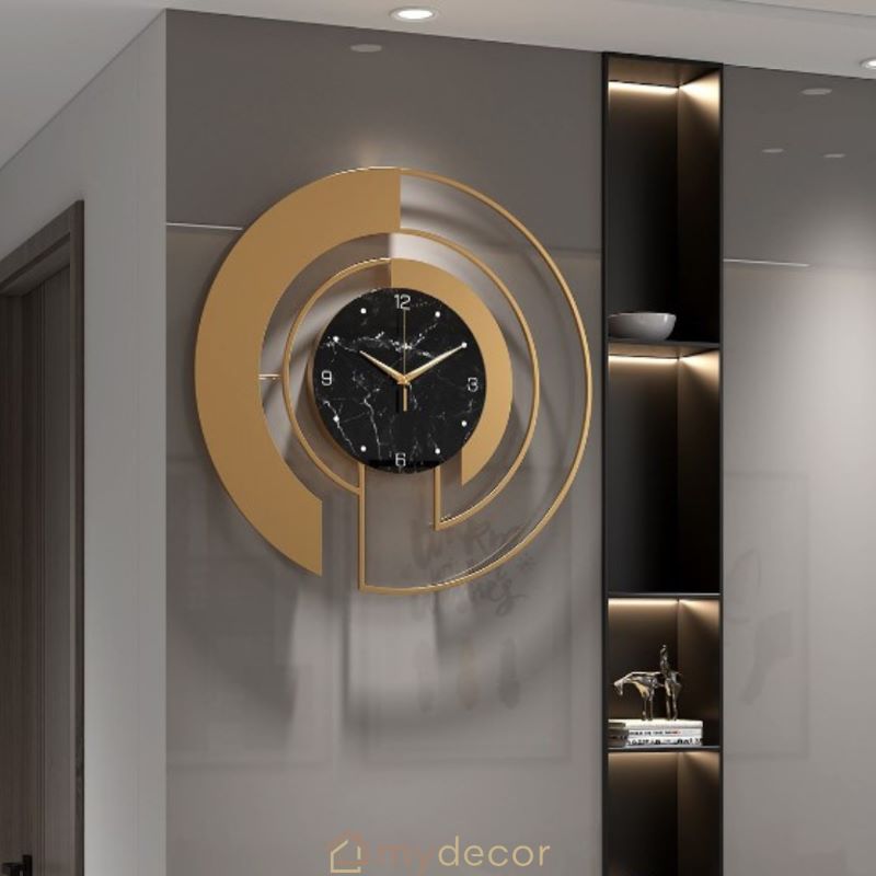 Decorative Wall Clock Feature