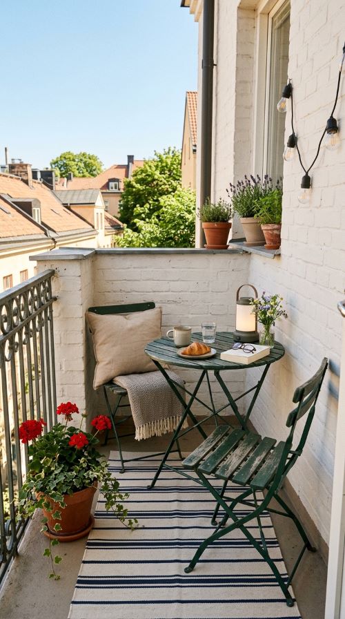 Foldable Bistro Seating Corner
