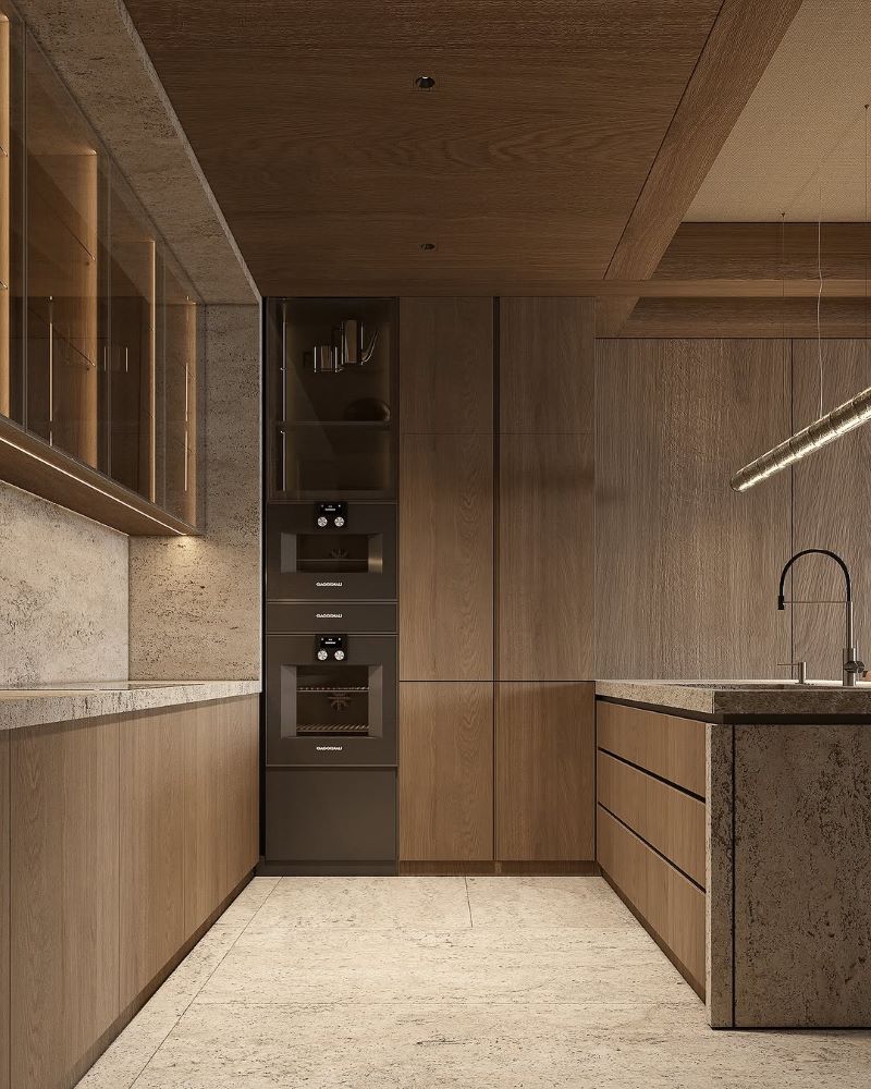 Kitchen Cabinet Zoning System