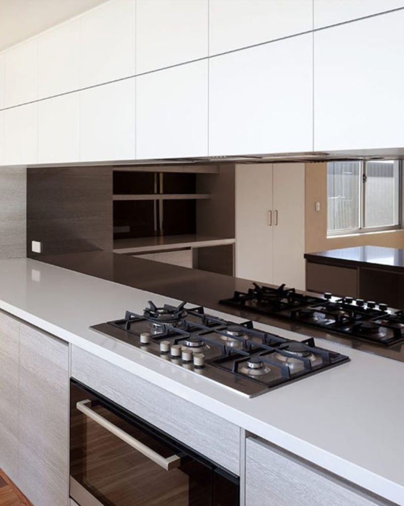 Reflective Backsplash