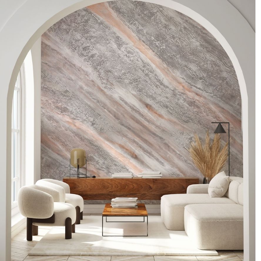 Textured Paint Accent Wall