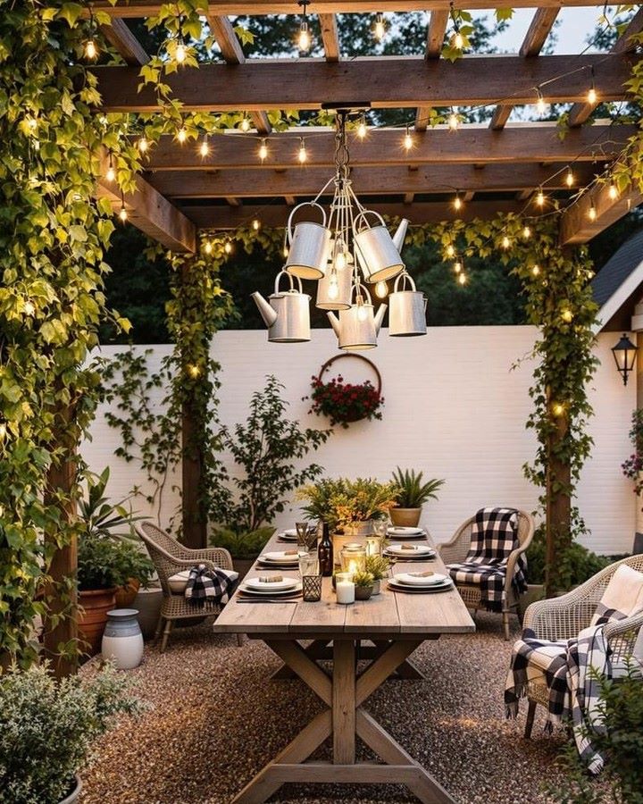 Warm String Lighting Decor